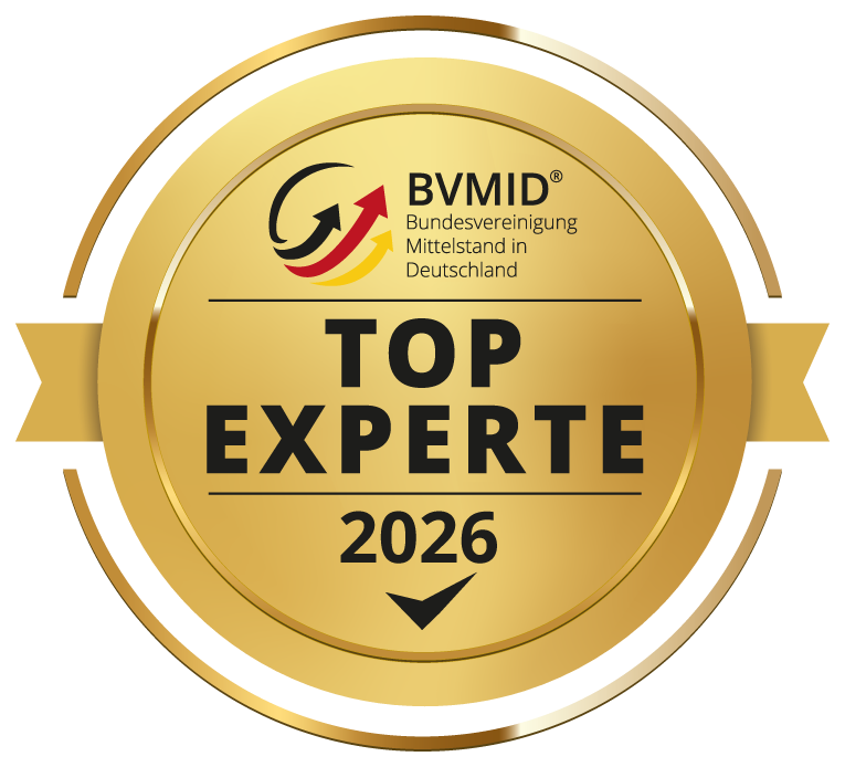 BVMID Bundesvereinigung Mittelstand in Deutschland – Siegel Top Experte 2026