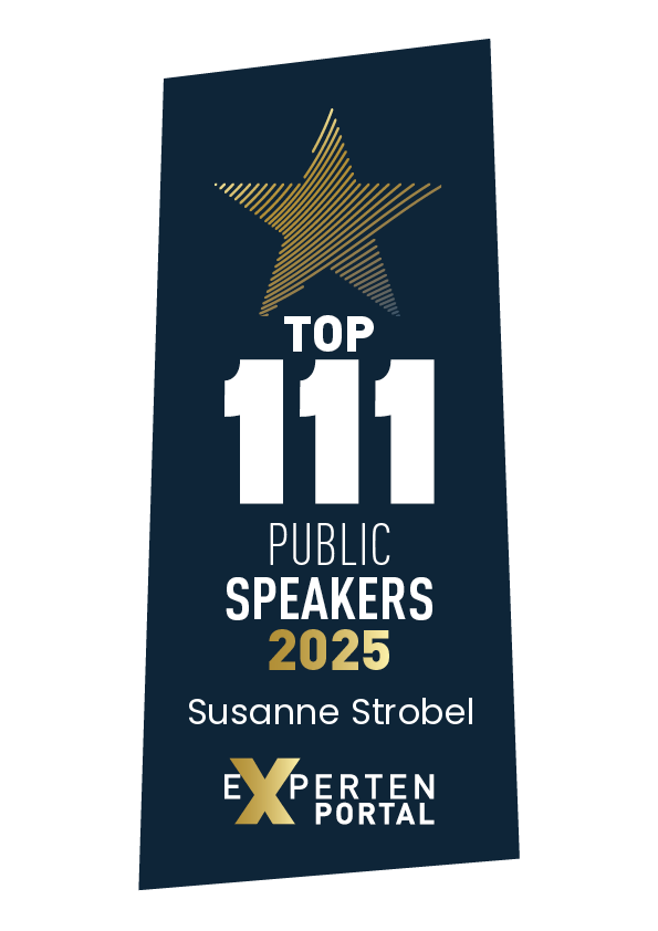 Top 111 Public Speakers 2025 – Susanne Strobel – Expertenportal